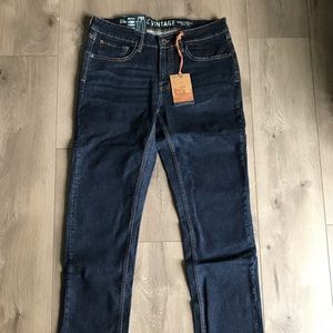 Skinny fit denim pants